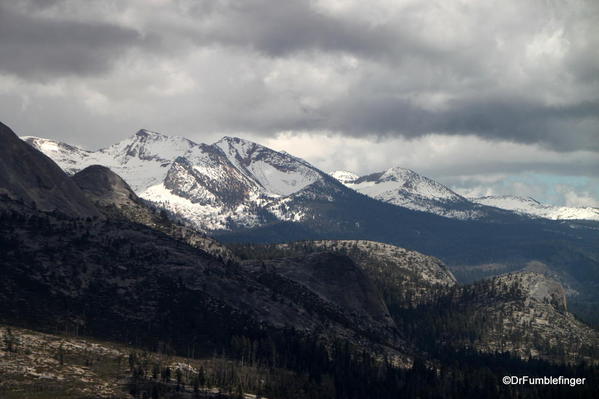 Clark Range viewed from Glacier Point, Yosemite NP