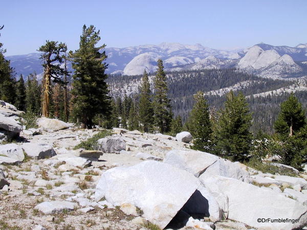 Views from trail to Ostrander Lake.