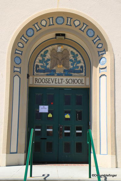 Roosevelt High School, which John Steinbeck attended