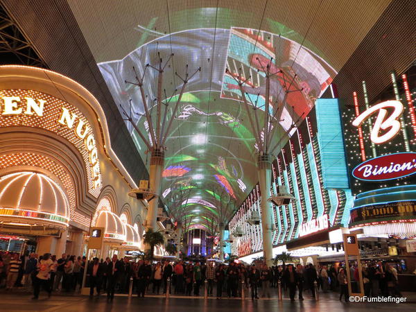 Downtown Vegas -- The Freemont Street Experience