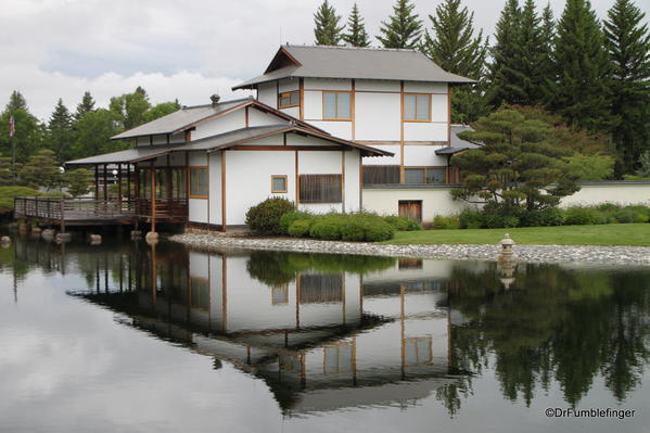 Nikka Yuko Japanese Garden, Lethbridge. Pavilion