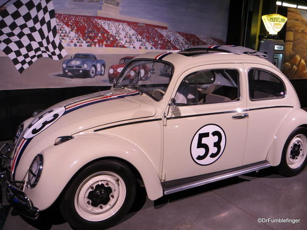 "Herbie the Love Bug". 1963 Volkswagon sedan