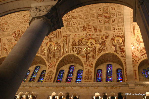 Interior, St. Anne de Beaupre basilica