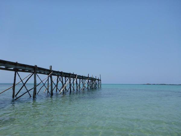 11. Pier at Dusita Resort, Kohn Kod, Thailand.