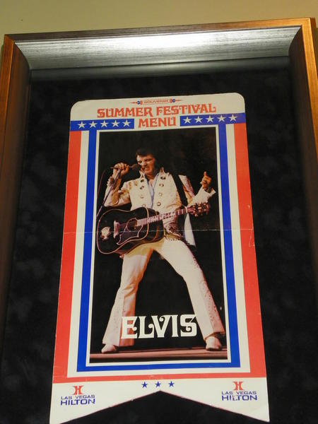 Elvis memorabilia at Hard Rock Casino, Las Vegas