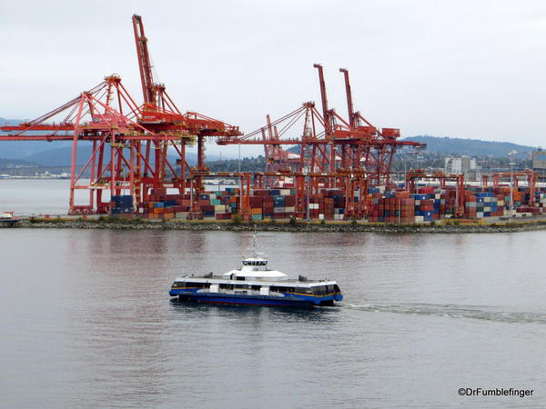 View of Vancouver Harbor from Canada Place