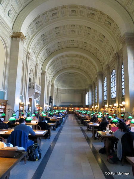 14 Boston Public Library. Bates Hall