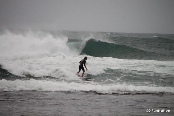 The tropical storm didn