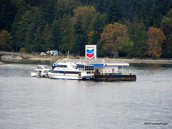 One of the few floating gas stations I