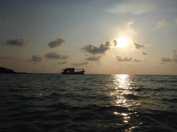 17. Kayaking at dusk, Dusita Resort, Kohn Kod, Thailand