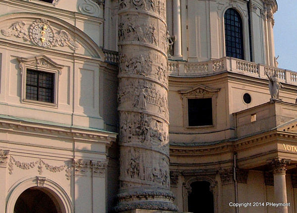 Karlskirche Pillar Detail