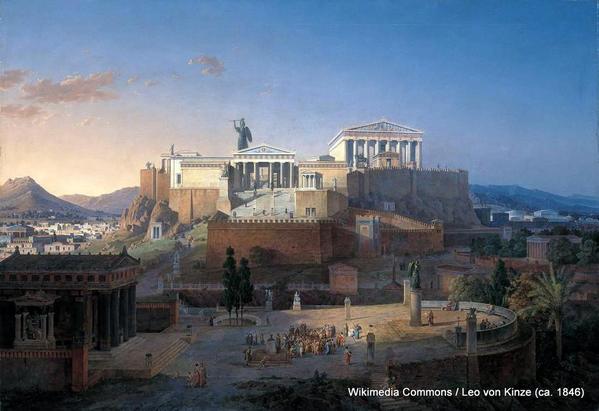 Akropolis_by_Leo_von_Klenze