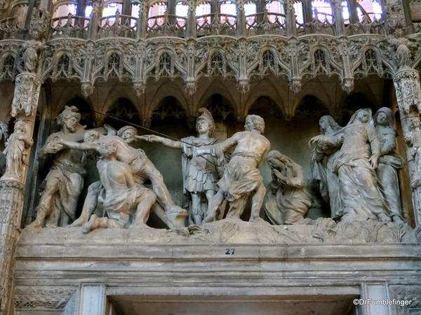 Choir screen, Chartres Cathedral