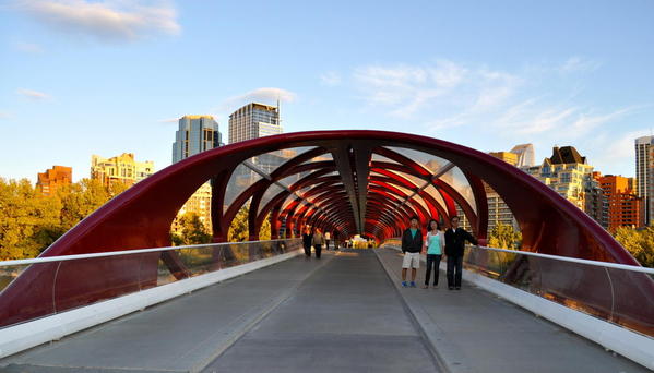 Calgary Peace Bridge, Calgary, Alberta