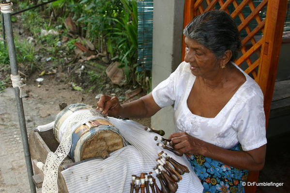 Berralu Lace making, Weligama, Sri Lanka