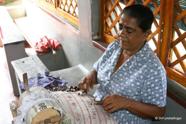 Berralu Lace making, Weligama, Sri Lanka