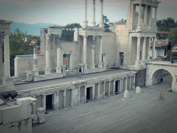 Ancient Theater in Plovdiv, Bulgaria