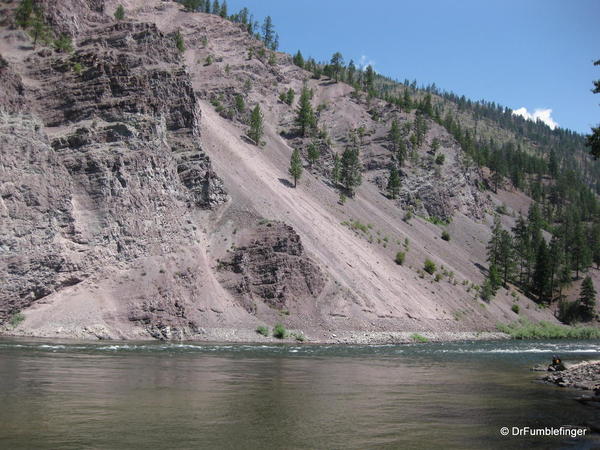 Hills around the Clark Fork River