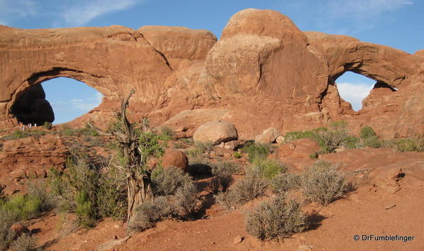 North and South Windows, Arches National Park