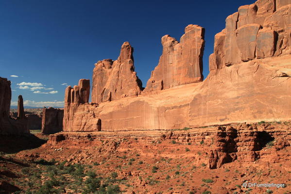 Park Avenue at Dusk, Arches National Park