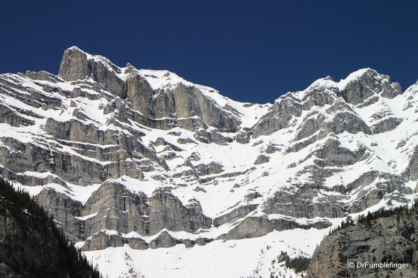 Closeup of Cascade Mountain