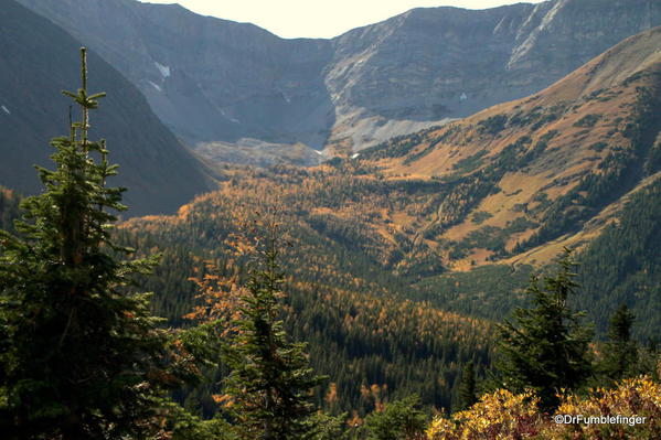 Views of the Continental Divide from Ptarmagin Cirque, Highwood Pass