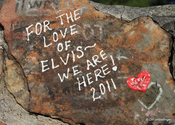 Graceland -- fans graffiti