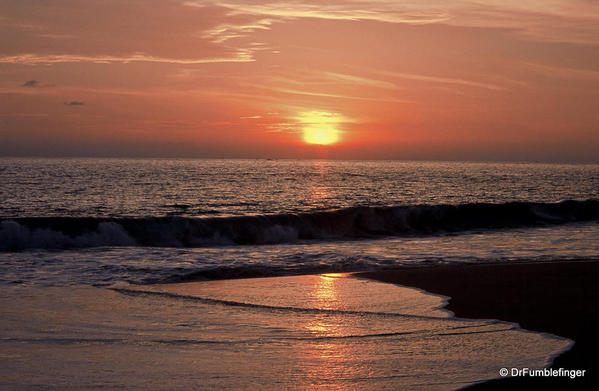 Sunset -- Hikkaduwa beach, Sri Lanka