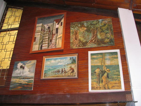 Some of the art in Hans