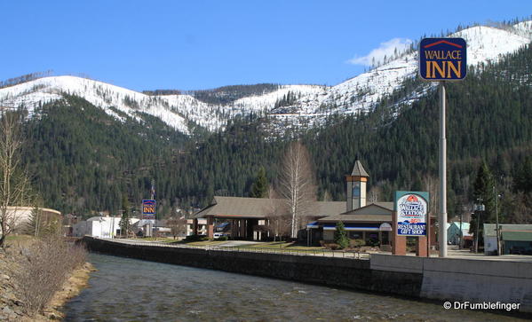 Wallace, Idaho -- Road into town