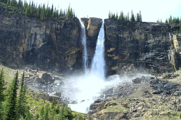 Yoho Valley -- Twin Falls