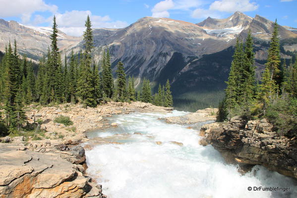 Twin Falls Creek, upriver from Twin Falls