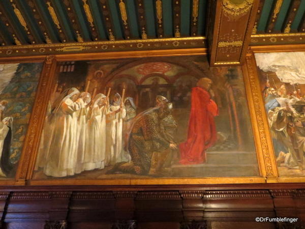 24 Boston Public Library. Abbey Room Murals