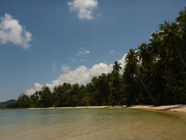 5. Beach at Dusita Resort, Kohn Kod, Thailand.