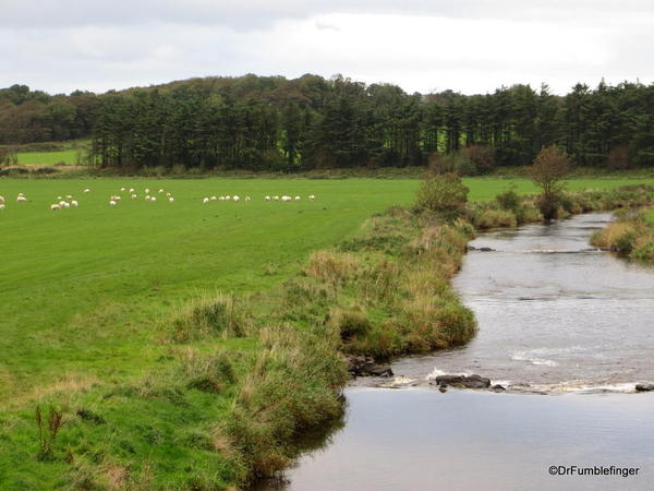 Antrim Coast. Bush River in Bushmill