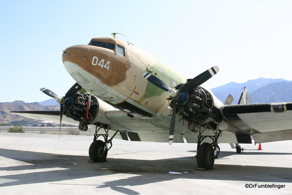 Palm Springs Air Museum. Douglas DC3 aircraft