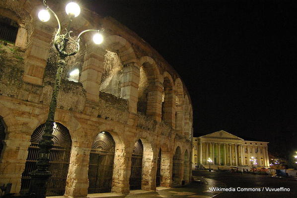 Evening, Roman Arena Verona