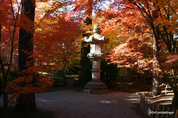 Nishinomiya Tsutakawa Japanese Garden in Autumn, Manito Park, Spokane