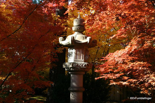 Nishinomiya Tsutakawa Japanese Garden in Autumn, Manito Park, Spokane