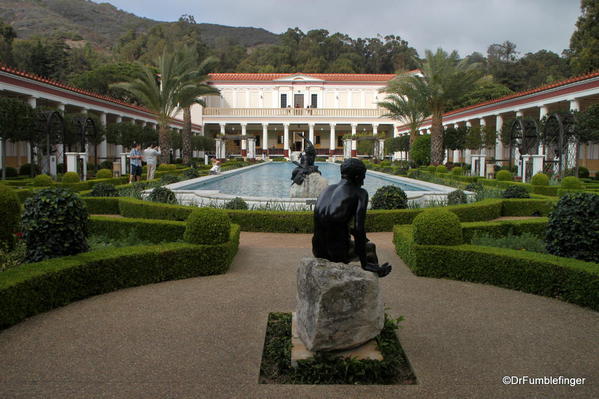 Outer Peristyle, Getty Villa.