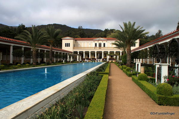 Outer Peristyle, Getty Villa.