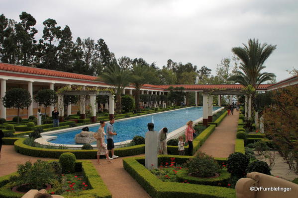 Outer Peristyle, Getty Villa.