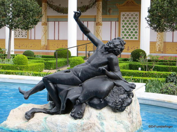 Outer Peristyle, Getty Villa.