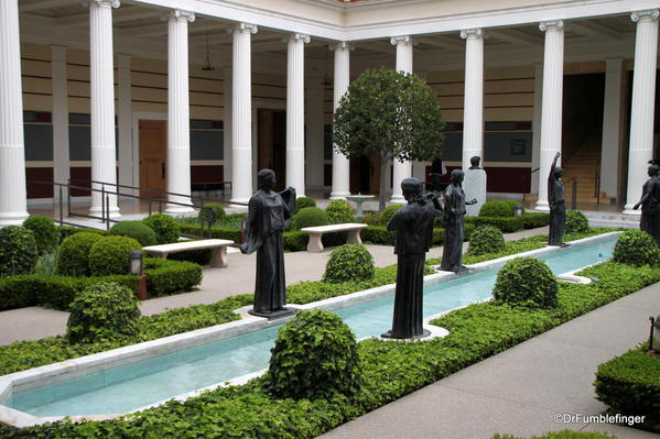 Inner Peristyle, Getty Villa.