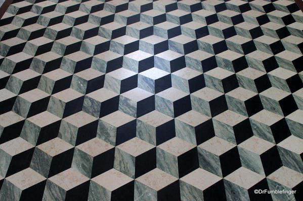 Floor detail, Getty Villa