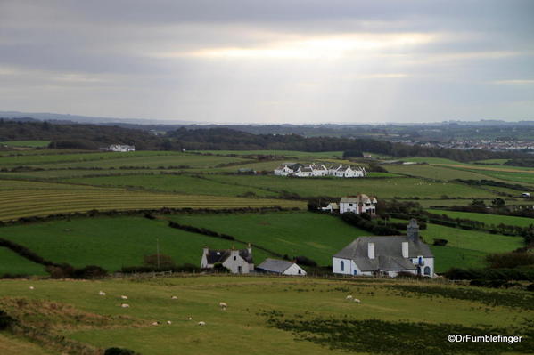 Farmland on the hill over the Causeway