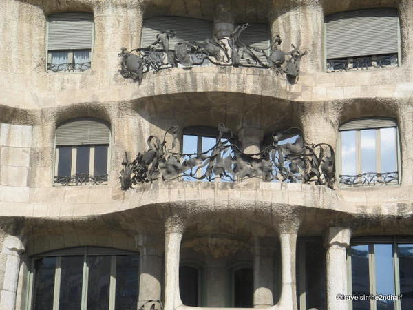 La Pedrera balcony