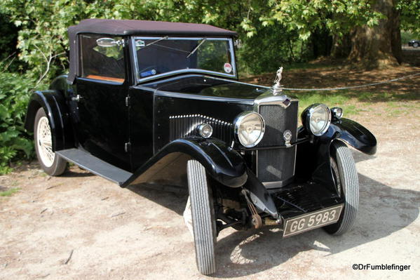 Car at Chateau Usse, Loire Valley