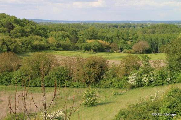 View from Chateau de la Trochoire, , Loire Valley