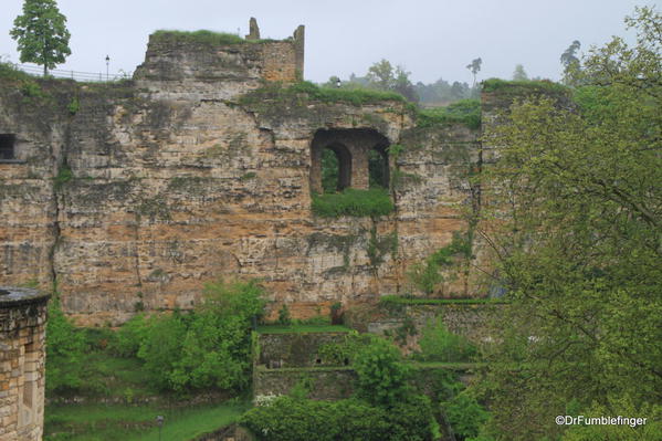 Luxembourg City. Ramparts